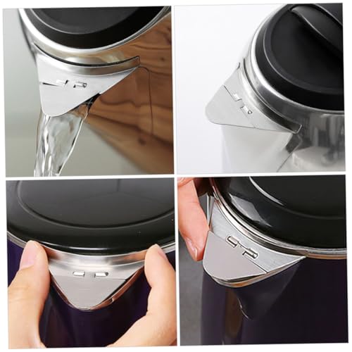STOBAZA 4 Stück Edelstahl Wasserkocher Ausgussabdeckung Kessel Langlebig Leicht zu Reinigen Hitzebeständig Kompakt für Haushalt und Reisen STOBAZA 4 Stück Edelstahl Wasserkocher Ausgussabdeckung Kessel Langlebig Leicht zu Reinigen Hitzebeständig Kompakt für Haushalt und Reisen von STOBAZA