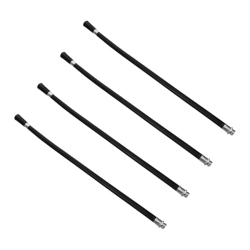 STOBAZA 4 Stück Feuerlöscher Ersatzschlauch Flexible Auslassrohre Hochwertiges Entladezubehör Kompatibel für Feuerlöscher Zuhause und Büro Sicherheitsausrüstung von STOBAZA