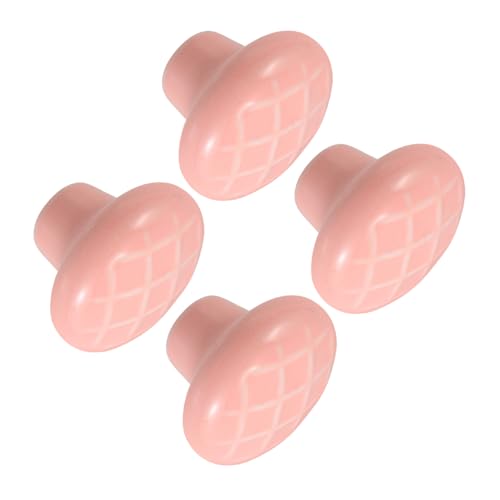 STOBAZA 4 Stück Keramik Schubladenknöpfe Rosa Single hole Möbelgriffe aus Robustem Keramik Minimalistisches Design Glatte Oberfläche für Schrank Kommode Küche Badezimmer Stilvolle STOBAZA 4 Stück Keramik Schubladenknöpfe Rosa Single hole Möbelgriffe aus Robustem Keramik Minimalistisches Design Glatte Oberfläche für Schrank Kommode Küche Badezimmer Stilvolle von STOBAZA