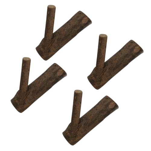 STOBAZA 4 Stück Rustikale Wandhaken aus Holz Baumzweig Design Dekorative Garderobenhaken für Jacken Hüte und Taschen Stabile Montage Holz und Fliesen Vielseitig für Flur Küche und STOBAZA 4 Stück Rustikale Wandhaken aus Holz Baumzweig Design Dekorative Garderobenhaken für Jacken Hüte und Taschen Stabile Montage Holz und Fliesen Vielseitig für Flur Küche und von STOBAZA