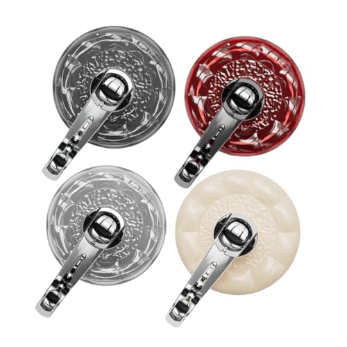 STOBAZA 4 Stück Saugnapf Haken mit Starkem Vakuum-haltevermögen Vielseitige Mehrzweck-hänger für Badezimmer Küche und Glatte Oberflächen Einfache Montage ohne Bohren Transparent STOBAZA 4 Stück Saugnapf Haken mit Starkem Vakuum-haltevermögen Vielseitige Mehrzweck-hänger für Badezimmer Küche und Glatte Oberflächen Einfache Montage ohne Bohren Transparent von STOBAZA