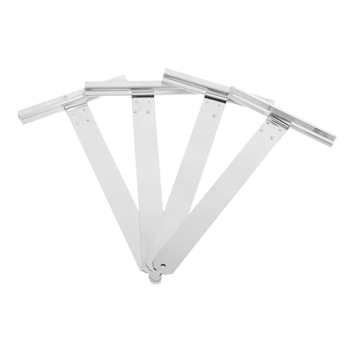 STOBAZA 4 Stück Teiliges Aufhängefedern aus Edelstahl für Außenrollläden Aluminiumzubehör mit Einzigartigem Haken Design für Sichere Befestigung und Langlebige Rollladenreparatur von STOBAZA