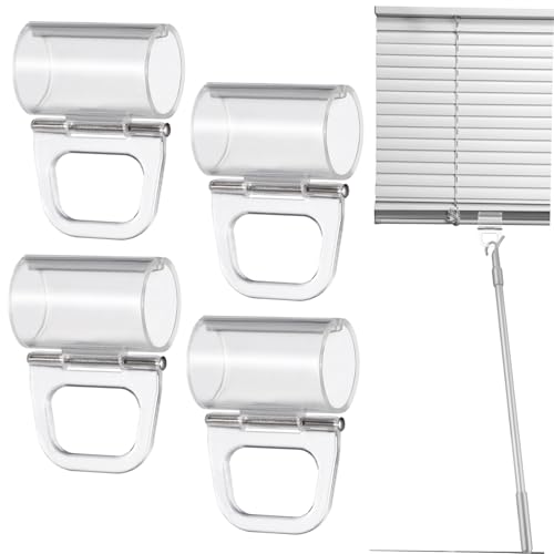 STOBAZA 4 Stück Teiliges Gardinen Clips aus Stabilem Einfache Montage und Entfernung Kompatibel mit Rollos und Jalousien Praktische Vorhanghalter für Fensterdekoration STOBAZA 4 Stück Teiliges Gardinen Clips aus Stabilem Einfache Montage und Entfernung Kompatibel mit Rollos und Jalousien Praktische Vorhanghalter für Fensterdekoration von STOBAZA