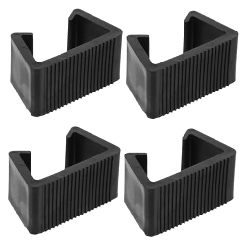 STOBAZA 4 Stück Teiliges Gartenmöbel Clips für Sofa und Stuhl Robuste Sitzmöbel Verbinder mit Rutschfesten Streifenschlitzen Langlebige Klammern für Outdoor Couch und Loungemöbel von STOBAZA