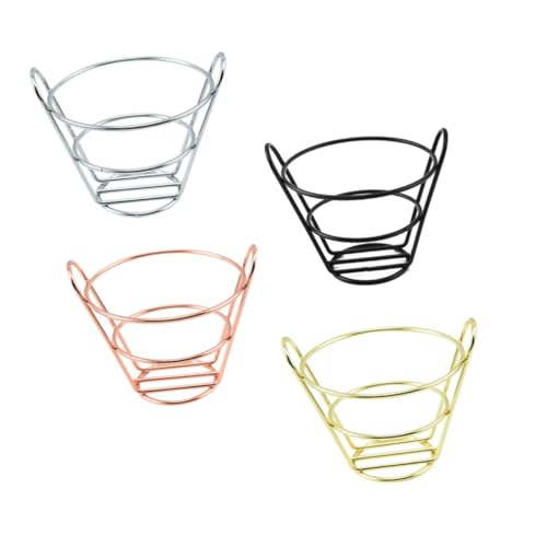 STOBAZA 4 Stück Teiliges Snackgestell aus Metall mit Hohlraum design Luftdurchlässig und Platzsparend für Frittierte Snacks Wie Pommes Hähnchen und Brot Vielseitig Einsetzbar für Bar STOBAZA 4 Stück Teiliges Snackgestell aus Metall mit Hohlraum design Luftdurchlässig und Platzsparend für Frittierte Snacks Wie Pommes Hähnchen und Brot Vielseitig Einsetzbar für Bar von STOBAZA