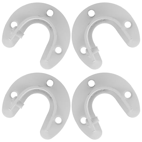 STOBAZA 4 Stück Teiliges U-förmiges Edelstahl Gardinenstangenhalter Schwerlast Flanschhalterung für Duschstangen Gardinenstangen und Kleiderschrankrohre Kompatibel Rohrdurchmesser Einfache STOBAZA 4 Stück Teiliges U-förmiges Edelstahl Gardinenstangenhalter Schwerlast Flanschhalterung für Duschstangen Gardinenstangen und Kleiderschrankrohre Kompatibel Rohrdurchmesser Einfache von STOBAZA