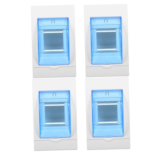 STOBAZA 4 Stück Teiliges Verteilerdose mit Transparentem Fenster Stromkreise Wasserdichtes Gehäuse für Elektrische Sicherungs und Verteilerinstallation für Haus Büro Werkstatt Innen STOBAZA 4 Stück Teiliges Verteilerdose mit Transparentem Fenster Stromkreise Wasserdichtes Gehäuse für Elektrische Sicherungs und Verteilerinstallation für Haus Büro Werkstatt Innen von STOBAZA