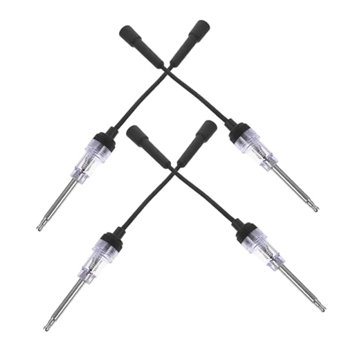 STOBAZA 4 Stück Teiliges Zündkerzen-testgerät für Auto mit Inline-zündungstester Hochsensibler Diagnosestift für Zündspulen Schnelle Fehlererkennung Einfache Bedienung Für Auto Rasenmäher STOBAZA 4 Stück Teiliges Zündkerzen-testgerät für Auto mit Inline-zündungstester Hochsensibler Diagnosestift für Zündspulen Schnelle Fehlererkennung Einfache Bedienung Für Auto Rasenmäher von STOBAZA