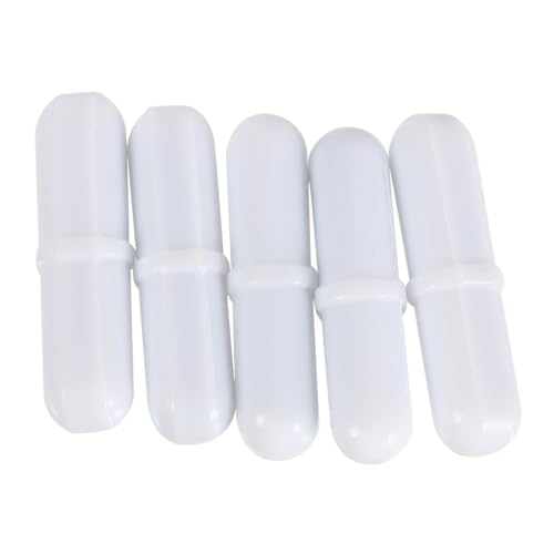 STOBAZA 5 Stück Teiliges Ptfe beschichtetes Magnetrührstäbchen Korrosionsbeständig Langlebig für Labor rührgeräte Chemische Forschung Biologisches Mischen für Laboranwendungen STOBAZA 5 Stück Teiliges Ptfe beschichtetes Magnetrührstäbchen Korrosionsbeständig Langlebig für Labor rührgeräte Chemische Forschung Biologisches Mischen für Laboranwendungen von STOBAZA