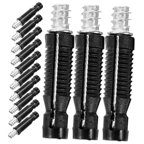 STOBAZA 50 Stück Teiliges Möbelverbinder Fittings mit Selbstschneidender Schraube Unsichtbare Robuste Möbelverbindung für Schränke Kleiderschränke Betten und Möbelmontage von STOBAZA