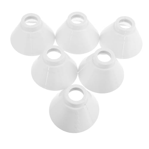 STOBAZA 6 Paare Lampenschirm Kunststoff Lampenschirme Pendelleuchte Lampenschutz Schraubsockel Leuchtenschirm Deckenventilator Schutz für Tischlampe Hängelampe Modern Chic STOBAZA 6 Paare Lampenschirm Kunststoff Lampenschirme Pendelleuchte Lampenschutz Schraubsockel Leuchtenschirm Deckenventilator Schutz für Tischlampe Hängelampe Modern Chic von STOBAZA