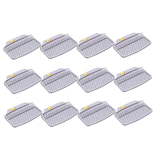 STOBAZA 6 Paare Toilettendeckelheber WC-Sitz-Griffheber Lasche für Toilettensitzheber Werkzeug zum Anheben der Toilettenabdeckung Toilettenhebewerkzeug Toilettensitzlift Plastik Schwarz von STOBAZA