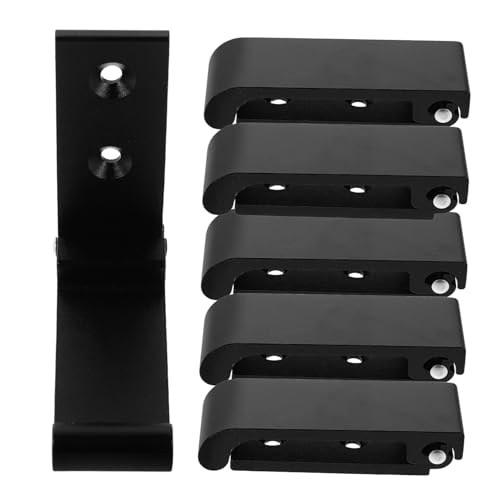 STOBAZA 6 Sätze Faltbare Unsichtbare Aluminium Wandhaken Klappbar Robust Mit Schrauben und Muttern Multifunktional für Handtücher Taschen Rucksäcke Jacken Platzsparend Modern STOBAZA 6 Sätze Faltbare Unsichtbare Aluminium Wandhaken Klappbar Robust Mit Schrauben und Muttern Multifunktional für Handtücher Taschen Rucksäcke Jacken Platzsparend Modern von STOBAZA