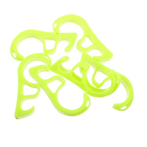 STOBAZA 6 Stück Motorrad Bremshebel Haken Teiliges Schnelles Parkbremswerkzeug Robust Kompatibel mit Motorrädern Scootern Einfache Installation Kompakt Grün Outdoor Zubehör von STOBAZA