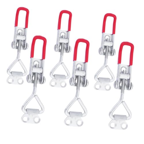 STOBAZA 6 Stück Teiliges Verstellbares Heavy Duty Knebelverschluss mit Tragkraft Rostbeständiger Schnellverschluss für Türen Holzboxen Scheunentore und Metalltüren Langlebig für Innen und STOBAZA 6 Stück Teiliges Verstellbares Heavy Duty Knebelverschluss mit Tragkraft Rostbeständiger Schnellverschluss für Türen Holzboxen Scheunentore und Metalltüren Langlebig für Innen und von STOBAZA