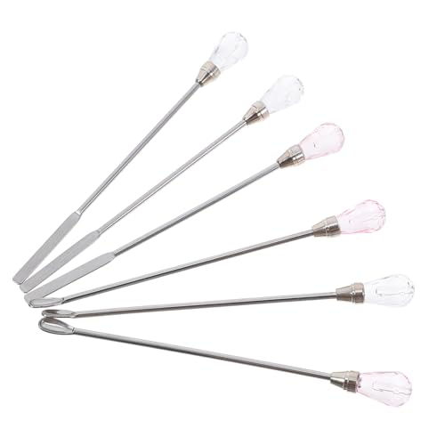 STOBAZA 6 Stück Teiliges Wachssiegel rührset mit Metallrührstäben und Rührlöffeln Feine Verarbeitung Vielseitig für Umschläge Geschenke DIY wachsmischung Gleichmäßiges Wiederverwendbar STOBAZA 6 Stück Teiliges Wachssiegel rührset mit Metallrührstäben und Rührlöffeln Feine Verarbeitung Vielseitig für Umschläge Geschenke DIY wachsmischung Gleichmäßiges Wiederverwendbar von STOBAZA