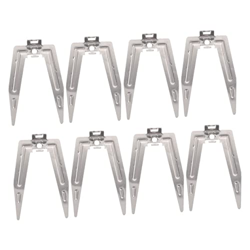 STOBAZA 8 Stück Teiliges Edelstahl Rotierende Brathähnchen Gabeln Bbq Fleischgabeln für Ofen und Grill Zubehör Stabiles Grillwerkzeug für Hähnchen Truthahn und Fleisch zum Heimgebrauch STOBAZA 8 Stück Teiliges Edelstahl Rotierende Brathähnchen Gabeln Bbq Fleischgabeln für Ofen und Grill Zubehör Stabiles Grillwerkzeug für Hähnchen Truthahn und Fleisch zum Heimgebrauch von STOBAZA