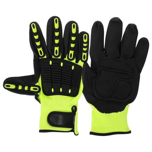 STOBAZA Arbeitshandschuhe Herren Robust Rutschfest Schnittfest Stoßdämpfend Atmungsaktiv für Garten und Outdoor mit Isolierung und Hoher Flexibilität STOBAZA Arbeitshandschuhe Herren Robust Rutschfest Schnittfest Stoßdämpfend Atmungsaktiv für Garten und Outdoor mit Isolierung und Hoher Flexibilität von STOBAZA