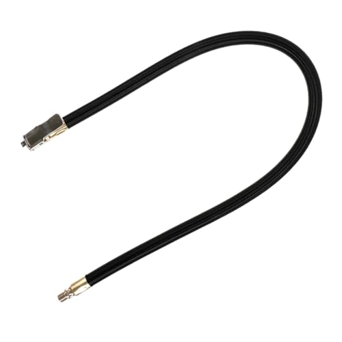 STOBAZA Auto Luftpumpe Verlängerungsschlauch mit Schnellkupplung Flexibler und Robuster Inflatorschlauch für Reifenfüllung an Auto Fahrrad und Kompressor Vielseitiges Zubehör für von STOBAZA