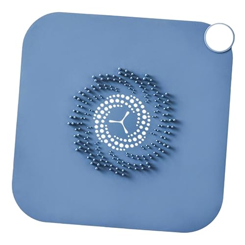 STOBAZA Bodenleckage-Abdeckung Silikonmatte Für Bodenablauf Unclog Drain Pad Drain Cover von STOBAZA