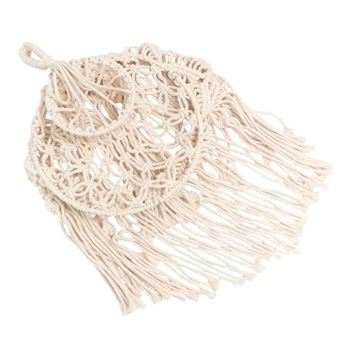 STOBAZA Bohemian Handgewebter Hängelampenschirm mit Quasten Beige Rustikaler Dekorativer Pendelleuchten Schirm für Wohnzimmer Schlafzimmer Babyzimmer Minimalistischer Stil STOBAZA Bohemian Handgewebter Hängelampenschirm mit Quasten Beige Rustikaler Dekorativer Pendelleuchten Schirm für Wohnzimmer Schlafzimmer Babyzimmer Minimalistischer Stil von STOBAZA