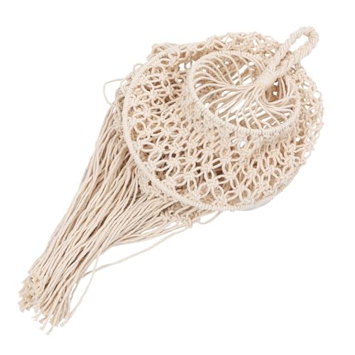 STOBAZA Boho Lampenschirm Handgefertigt mit Langen Fransen Eleganter Retro wandbehang Dekorativer Lampenschirm für Wohnzimmer Schlafzimmer Handgewebtes Lichtzubehör STOBAZA Boho Lampenschirm Handgefertigt mit Langen Fransen Eleganter Retro wandbehang Dekorativer Lampenschirm für Wohnzimmer Schlafzimmer Handgewebtes Lichtzubehör von STOBAZA