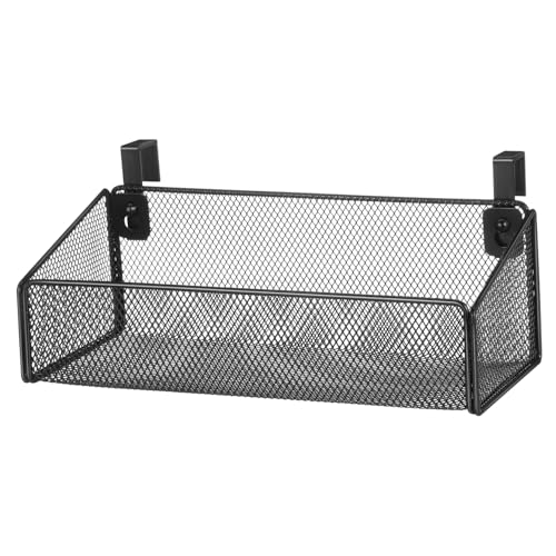 STOBAZA Hängender Metall-aufbewahrungskorb Fürs Bett Hängekorb Für Wohnheim Organizer Zum Aufhängen Für Zuhause Büro Schule Kleinigkeiten-organizer Platzsparendes Design von STOBAZA
