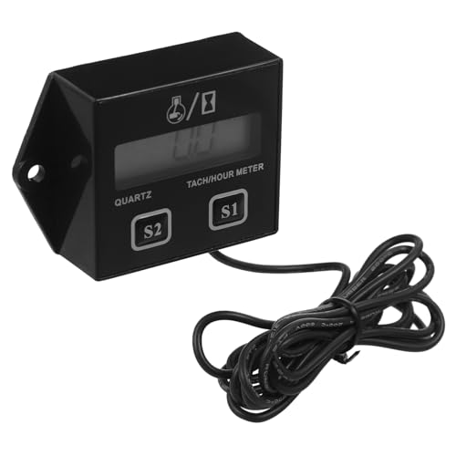 STOBAZA Digitaler Drehzahlmesser mit Multifunktionalem Display Präziser Motorrad Kettensägen tachometer Vielseitig Einsetzbar für Motorwartung Langlebig und Zuverlässig für ATV Generator STOBAZA Digitaler Drehzahlmesser mit Multifunktionalem Display Präziser Motorrad Kettensägen tachometer Vielseitig Einsetzbar für Motorwartung Langlebig und Zuverlässig für ATV Generator von STOBAZA