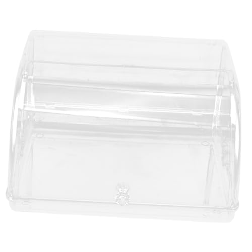 STOBAZA Durchsichtiger Brotkasten Mit Rolldeckel Durchsichtiger Schlüsselauffangbehälter Für Die Arbeitsplatte Aufbewahrung Von Schmuckstücken Schmuckkästchen Erinnerungsbox Behälter STOBAZA Durchsichtiger Brotkasten Mit Rolldeckel Durchsichtiger Schlüsselauffangbehälter Für Die Arbeitsplatte Aufbewahrung Von Schmuckstücken Schmuckkästchen Erinnerungsbox Behälter von STOBAZA