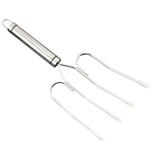 STOBAZA Edelstahl Geflügelheber Gabel mit Hitzebeständigem Rutschfestem Griff Multifunktional für Braten Truthahn Hähnchen und Grill für Outdoor Bbq Camping und Gartenpartys STOBAZA Edelstahl Geflügelheber Gabel mit Hitzebeständigem Rutschfestem Griff Multifunktional für Braten Truthahn Hähnchen und Grill für Outdoor Bbq Camping und Gartenpartys von STOBAZA