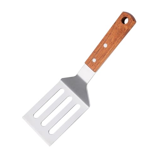 STOBAZA Edelstahl Grillspatel mit Holzgriff Langlebiger Steakwender Rutschfester Griff Spülmaschinengeeignet Vielseitiger Küchenhelfer für Braten und Bbq STOBAZA Edelstahl Grillspatel mit Holzgriff Langlebiger Steakwender Rutschfester Griff Spülmaschinengeeignet Vielseitiger Küchenhelfer für Braten und Bbq von STOBAZA