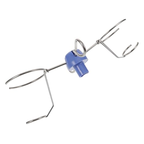 STOBAZA Edelstahl Infusionsständer Haken Vertikaler Rack Haken Stabile Halterung Medizinisches Zubehör für und Pflege von STOBAZA