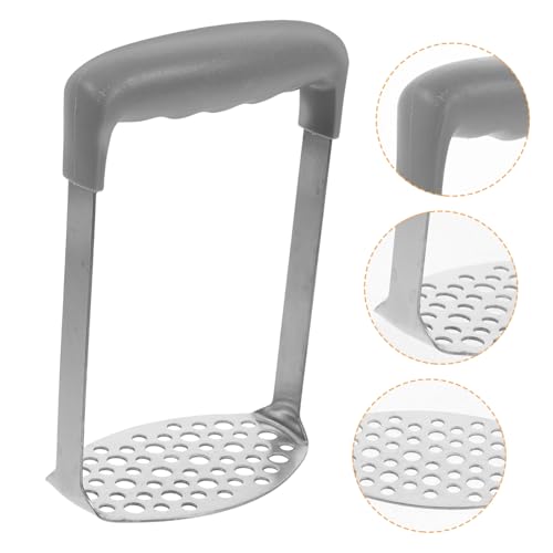 STOBAZA Edelstahl Kartoffelstampfer Handheld Kartoffelpressen Küchenhelfer Leichtes Design für Kartoffelpüree Süßkartoffeln und Gemüse Spülmaschinenfest Farbe Zufällig Zufällige Farbe STOBAZA Edelstahl Kartoffelstampfer Handheld Kartoffelpressen Küchenhelfer Leichtes Design für Kartoffelpüree Süßkartoffeln und Gemüse Spülmaschinenfest Farbe Zufällig Zufällige Farbe von STOBAZA