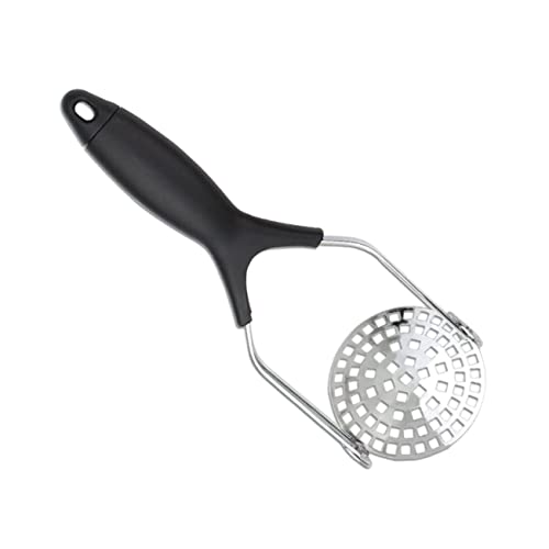 STOBAZA Edelstahl Kartoffelstampfer mit Ergonomischem Griff Praktischer Haushalts Küchenhelfer für Kartoffelpüree Gemüse und Obst Platzsparend mit Aufhängeöse Rutschfest und Vielseitig STOBAZA Edelstahl Kartoffelstampfer mit Ergonomischem Griff Praktischer Haushalts Küchenhelfer für Kartoffelpüree Gemüse und Obst Platzsparend mit Aufhängeöse Rutschfest und Vielseitig von STOBAZA