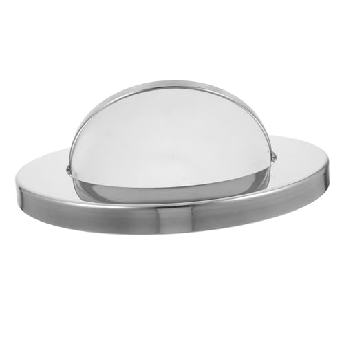 STOBAZA Edelstahl Müllklappe Eingebauter Schwenkdeckel Langlebig Installieren für Küchenarbeitsplatte und Bad Waschbecken Abdeckung für Müllbehälter Robust und Platzsparend STOBAZA Edelstahl Müllklappe Eingebauter Schwenkdeckel Langlebig Installieren für Küchenarbeitsplatte und Bad Waschbecken Abdeckung für Müllbehälter Robust und Platzsparend von STOBAZA