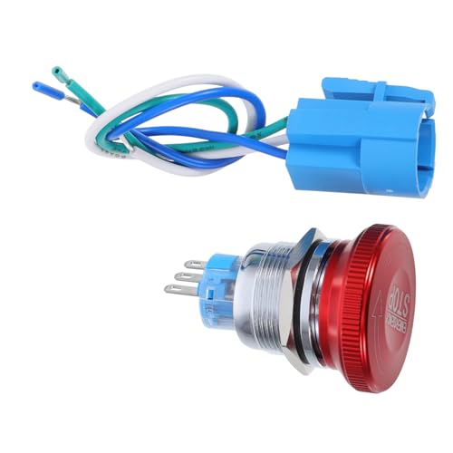 STOBAZA Edelstahl Not aus druckschalter Selbstverriegelnd Poligem Anschluss für Industrie maschinensicherheit Schnelles Abschalten und Einfache Installation STOBAZA Edelstahl Not aus druckschalter Selbstverriegelnd Poligem Anschluss für Industrie maschinensicherheit Schnelles Abschalten und Einfache Installation von STOBAZA