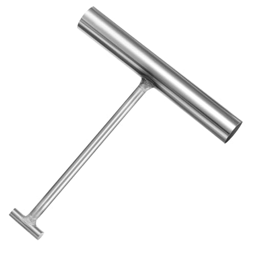 STOBAZA Edelstahl Schachtdeckelheber Robust Rostfrei Rutschfest Griff für Abfluss Kanalschachtdeckel Einfaches Anheben und Entfernen bei Außenanwendungen STOBAZA Edelstahl Schachtdeckelheber Robust Rostfrei Rutschfest Griff für Abfluss Kanalschachtdeckel Einfaches Anheben und Entfernen bei Außenanwendungen von STOBAZA