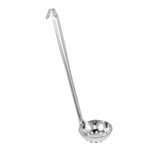 STOBAZA Edelstahl Schöpflöffel mit Schlitz und Haken Dickes Langlebiges Kochsieb mit Langem Griff Ergonomisch für Küche Restaurant und Buffet zum Servieren und Rühren Großer Portionen STOBAZA Edelstahl Schöpflöffel mit Schlitz und Haken Dickes Langlebiges Kochsieb mit Langem Griff Ergonomisch für Küche Restaurant und Buffet zum Servieren und Rühren Großer Portionen von STOBAZA