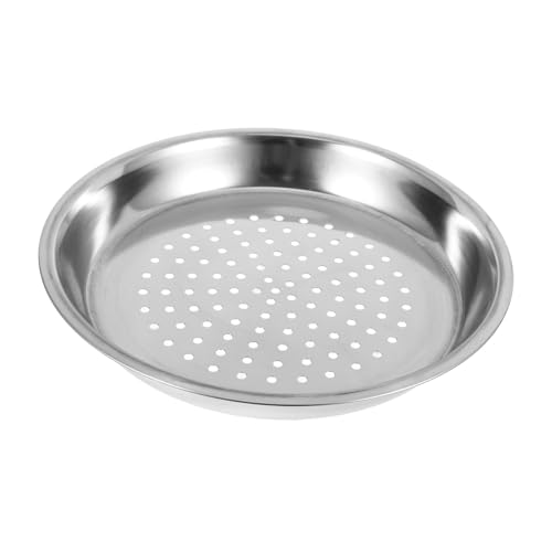 STOBAZA Edelstahl Steamer Tray Tiefer Dampfgarer Einsatz für Wok und Topf Schonendes Dämpfen von Gemüse Meeresfrüchten und Knödeln Langlebig Platzsparend Leicht zu Reinigen STOBAZA Edelstahl Steamer Tray Tiefer Dampfgarer Einsatz für Wok und Topf Schonendes Dämpfen von Gemüse Meeresfrüchten und Knödeln Langlebig Platzsparend Leicht zu Reinigen von STOBAZA