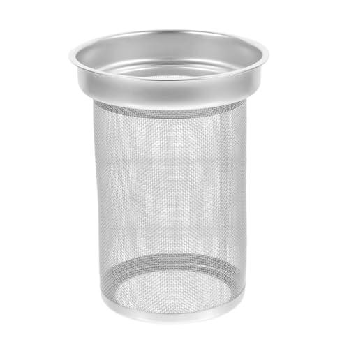 STOBAZA Edelstahl Teesieb Feinmaschig Teefilter für Kanne Losen Tee Wiederverwendbar Robust Langlebig für Teeliebhaber und Teekannen Ersatzfilter STOBAZA Edelstahl Teesieb Feinmaschig Teefilter für Kanne Losen Tee Wiederverwendbar Robust Langlebig für Teeliebhaber und Teekannen Ersatzfilter von STOBAZA