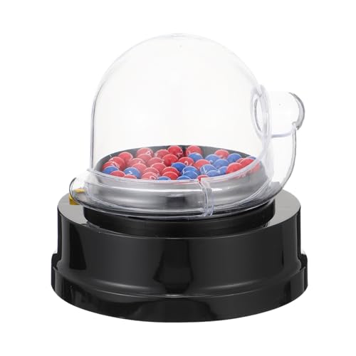 STOBAZA Elektrische Glückszahlenauswahl Maschine Tragbar Leicht für Partys und Tischspiele Geeignet für Karaoke Nachtclub Gewinnspielspaß von STOBAZA