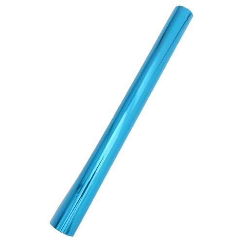 STOBAZA Elektrostatischer Sonnenschutzmittel elektrostatischer Film aus Glas Fensterverdunkelungsfolie Fenster haftet für Privatsphäre isolierende Fensterfolie Hitzefensterfolie PVC Blau von STOBAZA