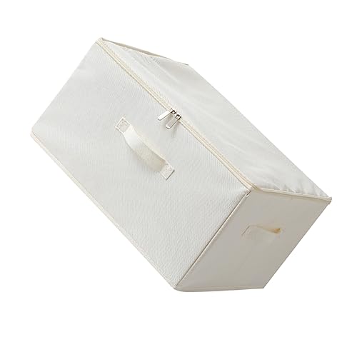 STOBAZA Faltbare Aufbewahrungsbox Aus Stoff Für Kleidung Leicht Und Großvolumig Für Steppdecken Decken Bettdecken Bettwäsche Kissen Und Zubehör Platzsparend Zusammenklappbar von STOBAZA
