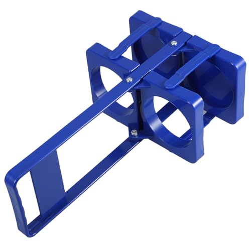 STOBAZA Faltbarer Bierflaschenträger mit Griff Tragbarer Getränkekorb für Flaschen Stabiler Flaschenhalter aus Kunststoff Praktischer Flaschenträger für Bier und Getränke Faltbarer von STOBAZA