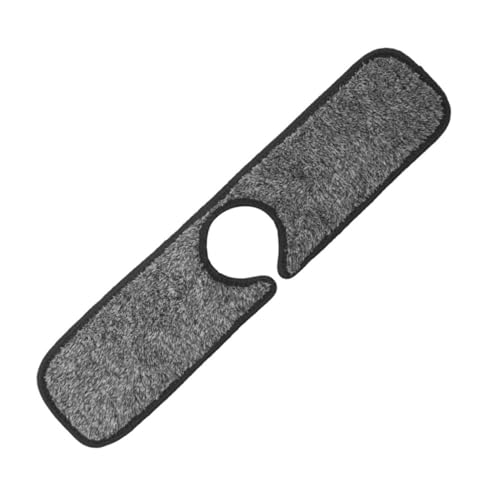STOBAZA Fleece Wasserhahn Spritzschutz Matte Saugfähige Abtropfmatte für Küchenspüle und Bad Waschbecken Splash Guard gegen Wasserspritzer Einfache Installation Vielseitig Einsetzbar von STOBAZA