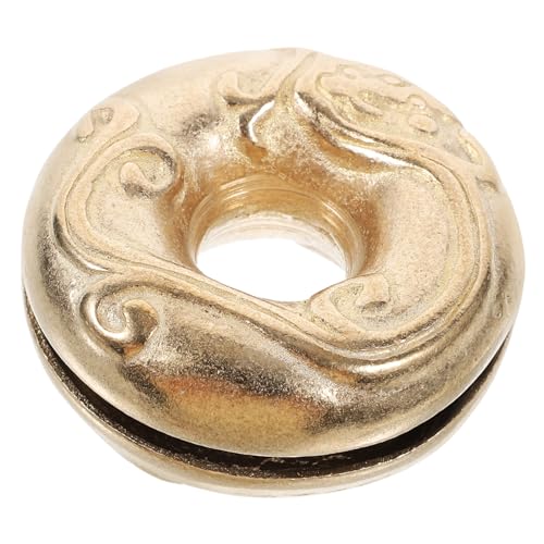 STOBAZA Antike Kupferglocke Handgefertigte Arztglocke Vintage Schüttelglocke Dekorative Glocke für Zuhause Antikes Sammlungsstück STOBAZA Antike Kupferglocke Handgefertigte Arztglocke Vintage Schüttelglocke Dekorative Glocke für Zuhause Antikes Sammlungsstück von STOBAZA
