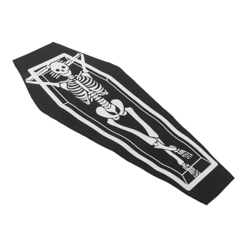 STOBAZA Gotischer Sarg Fußmatte Halloween Dekorative Tanzendes Skelett Design rutschfest Robuste Bodeneinlage Für Eingänge Küche Badezimmer Wohnzimmer STOBAZA Gotischer Sarg Fußmatte Halloween Dekorative Tanzendes Skelett Design rutschfest Robuste Bodeneinlage Für Eingänge Küche Badezimmer Wohnzimmer von STOBAZA
