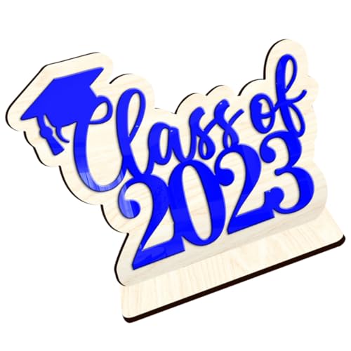 STOBAZA Graduation Party Holzdeko Klassenzimmer Dekoration Robuster Holzständer für Festliche Abschlussfeiern Stilvolle Abschlussdekoration von STOBAZA