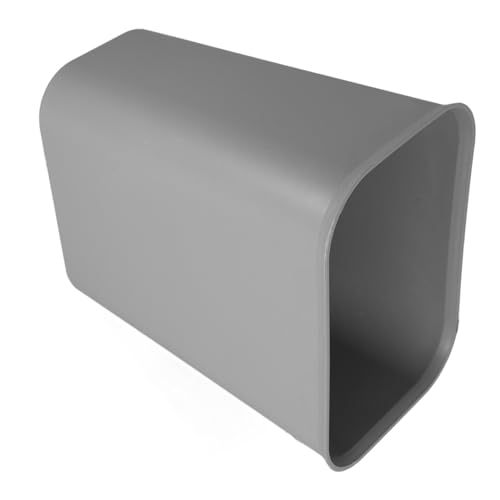 STOBAZA Großer Runder Kunststoff mülleimer Stabile Abfalltonne ohne Deckel für Küche Bad Büro Robustes Material Leicht zu Reinigen Alltagstauglicher Abfallbehälter mit Hoher Tragkraft von STOBAZA