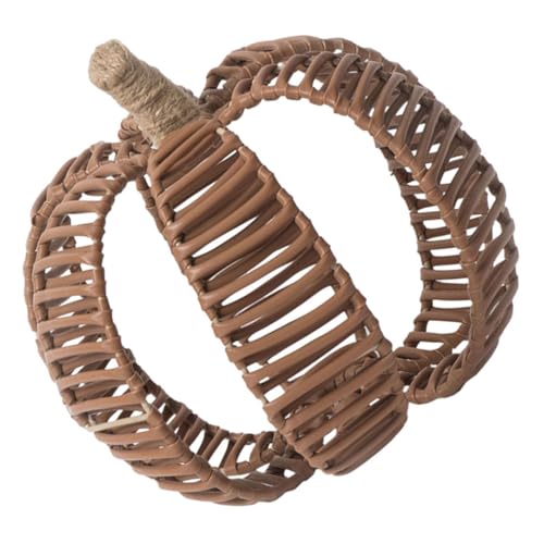 STOBAZA Handgefertigtes Kleines Dekoratives Kürbismodell Handgewebt Vielseitig für Halloween Party Tischdekoration Wohnzimmer Stilvolles Party Accessoire Festliche Atmosphäre Einzigartiges STOBAZA Handgefertigtes Kleines Dekoratives Kürbismodell Handgewebt Vielseitig für Halloween Party Tischdekoration Wohnzimmer Stilvolles Party Accessoire Festliche Atmosphäre Einzigartiges von STOBAZA